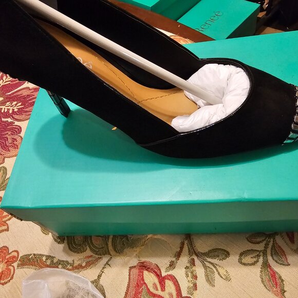 J. Renee Black Shoes - Picture 3 of 3